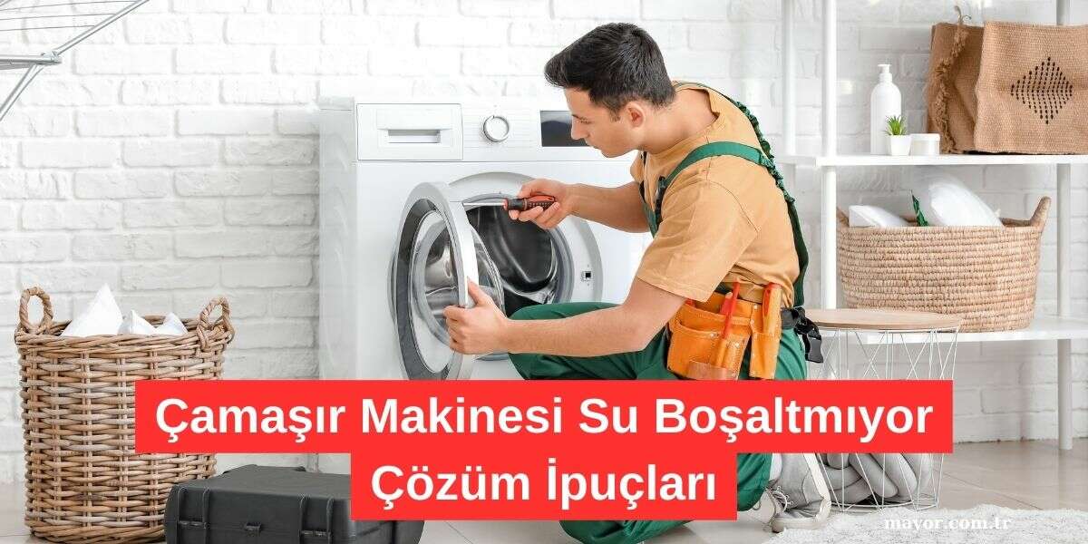 İndesit Çamaşır Makinesi Su Boşaltmıyor